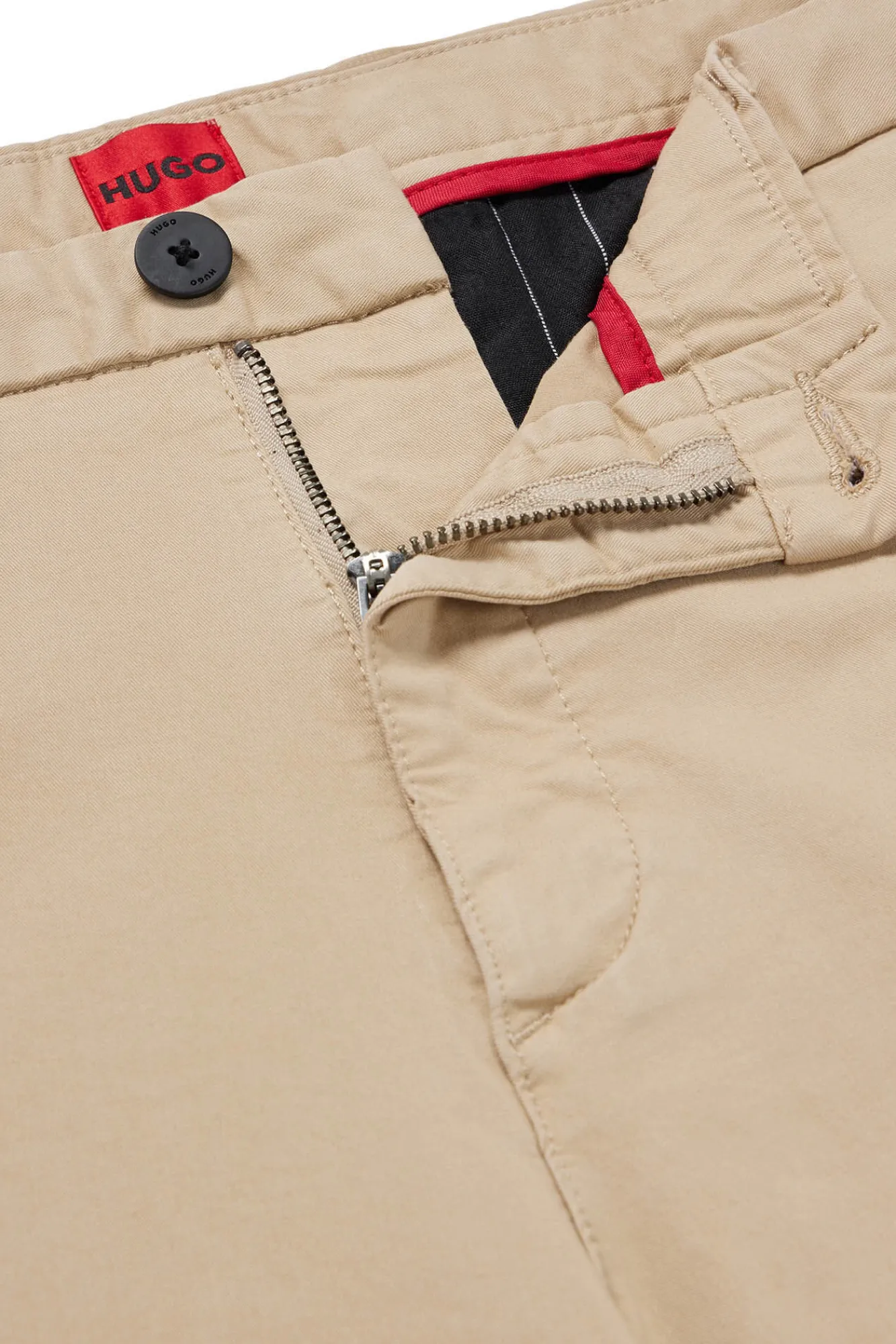 Chinos Ajustados Con Bolsillos^HUGO Best Sale