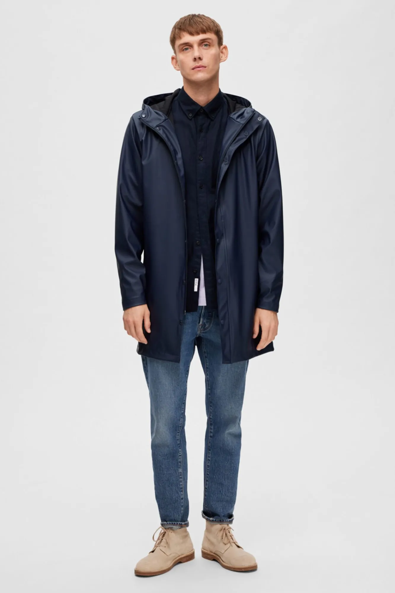 Chubasquero Ligero Impermeable Y Cortavientos Con Capucha^Selected Hot
