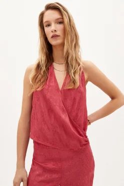 Claire Top Cruzado En Jacquard^Hoss Intropia Clearance