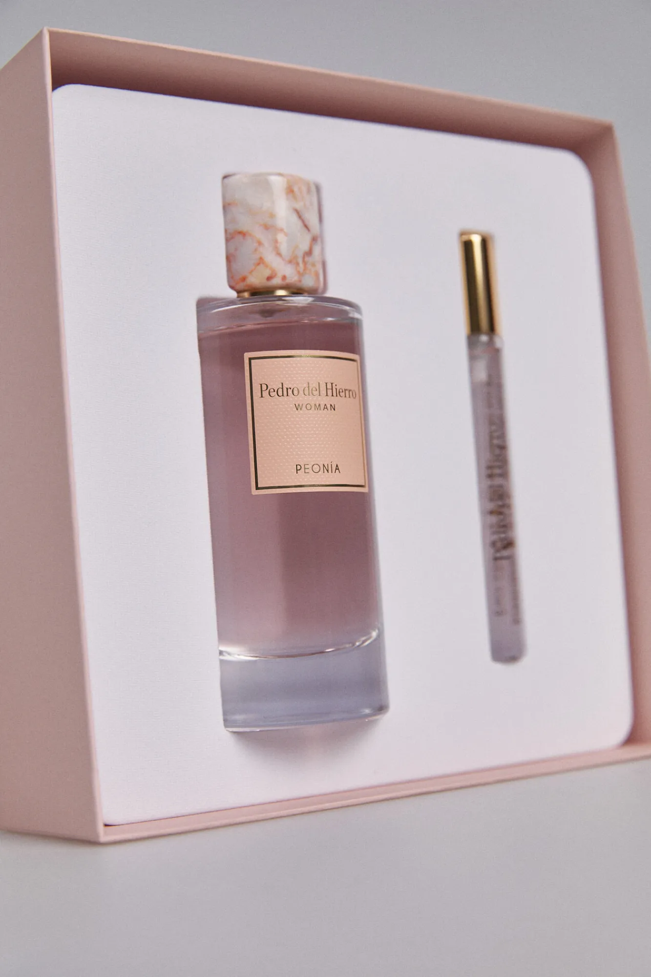 Cofre Perfume Peonia De 100 Ml Con Spray De 10Ml.^Pedro del Hierro New