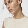 Collar De Plata Vermeil Y Perla^Tous Shop