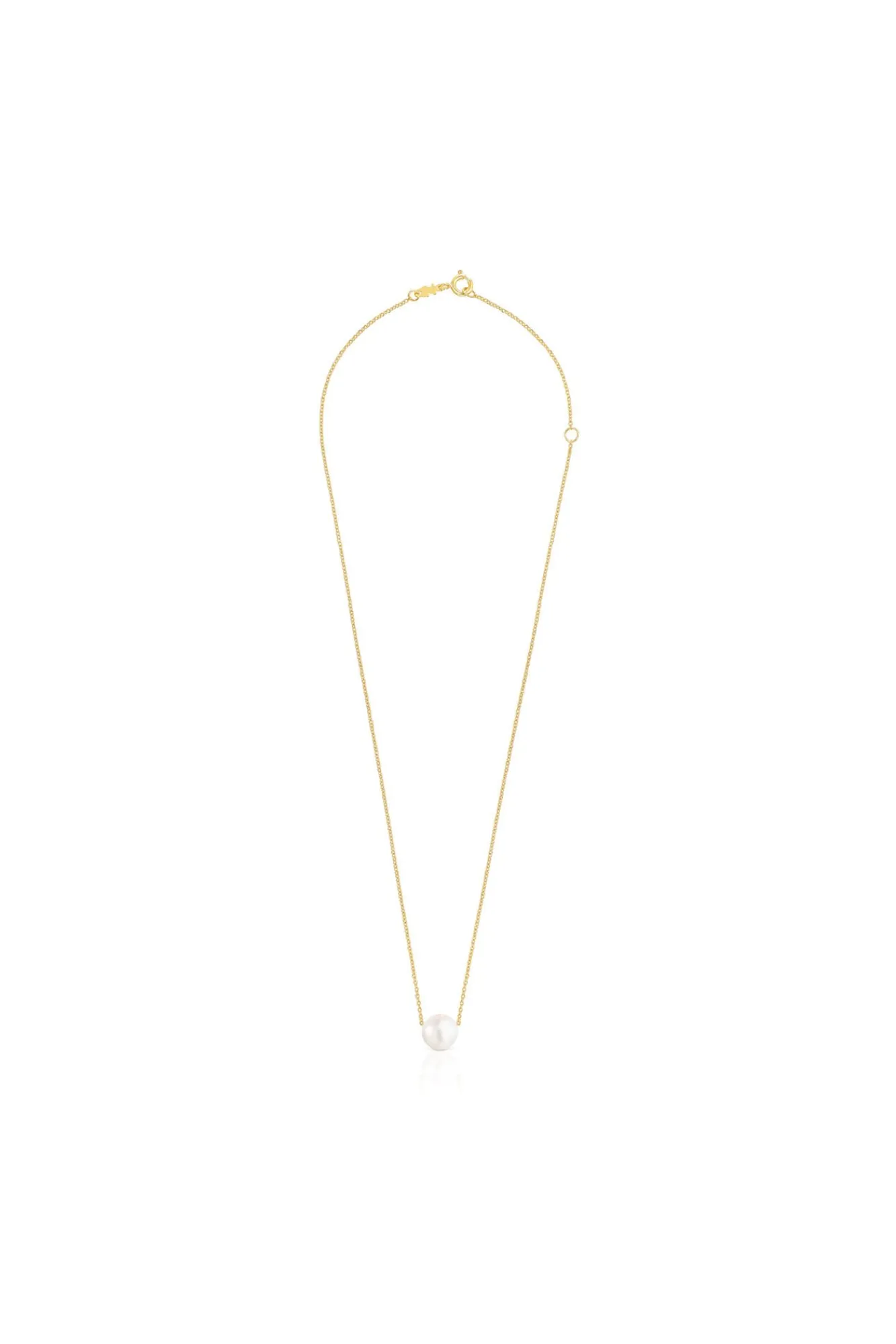 Collar De Plata Vermeil Y Perla^Tous Shop