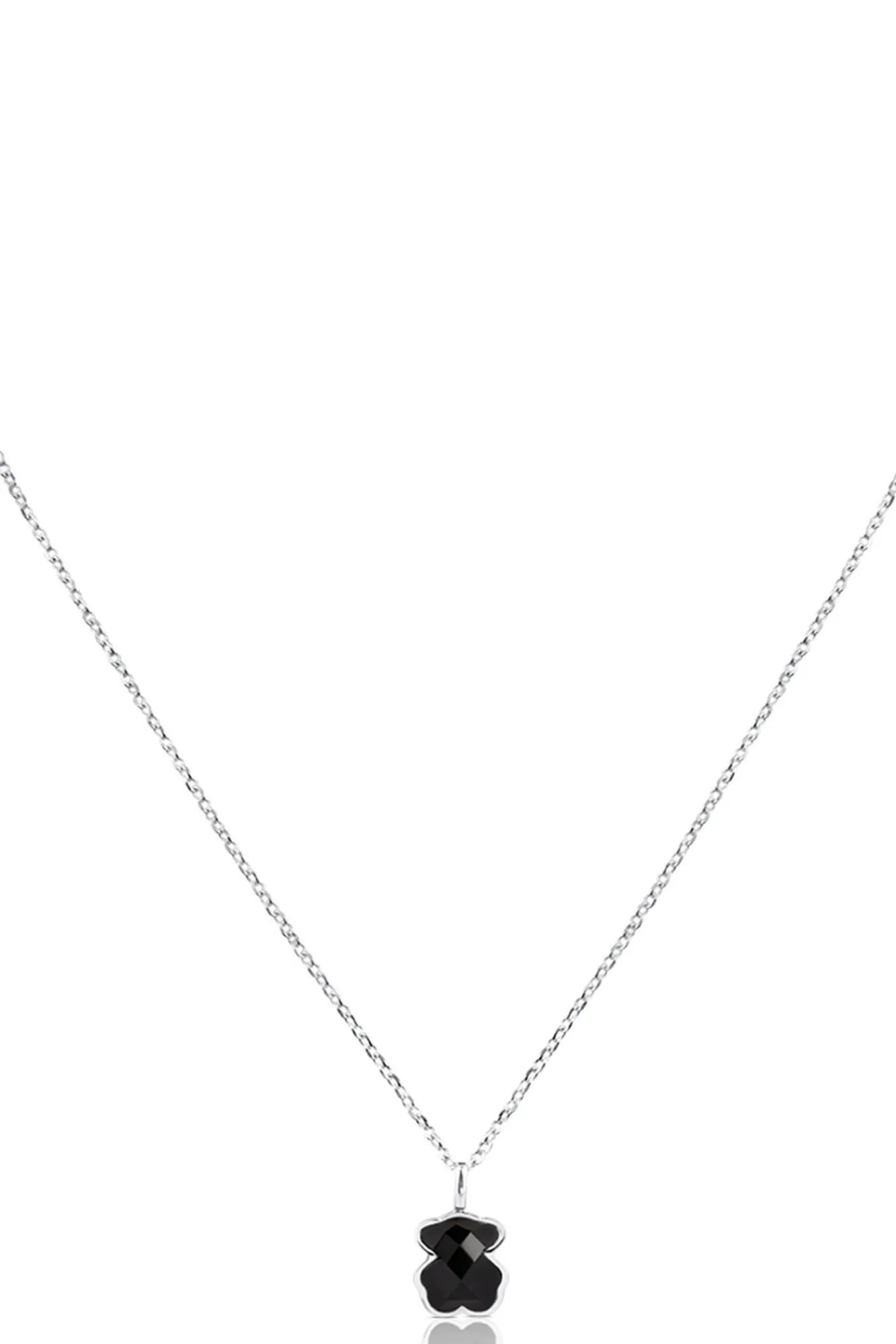 Collar Oso De Plata Y Onix^Tous Best Sale