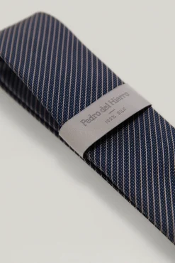 Corbata Seda Rayas^Pedro del Hierro Outlet