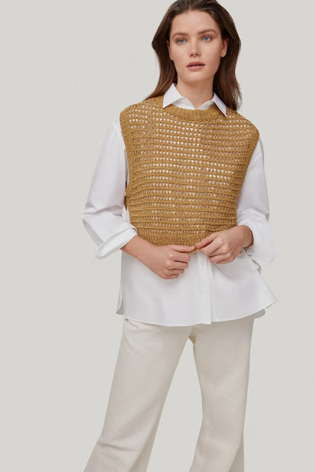 Cuello Chaleco Cintas Tricot^Pedro del Hierro Sale