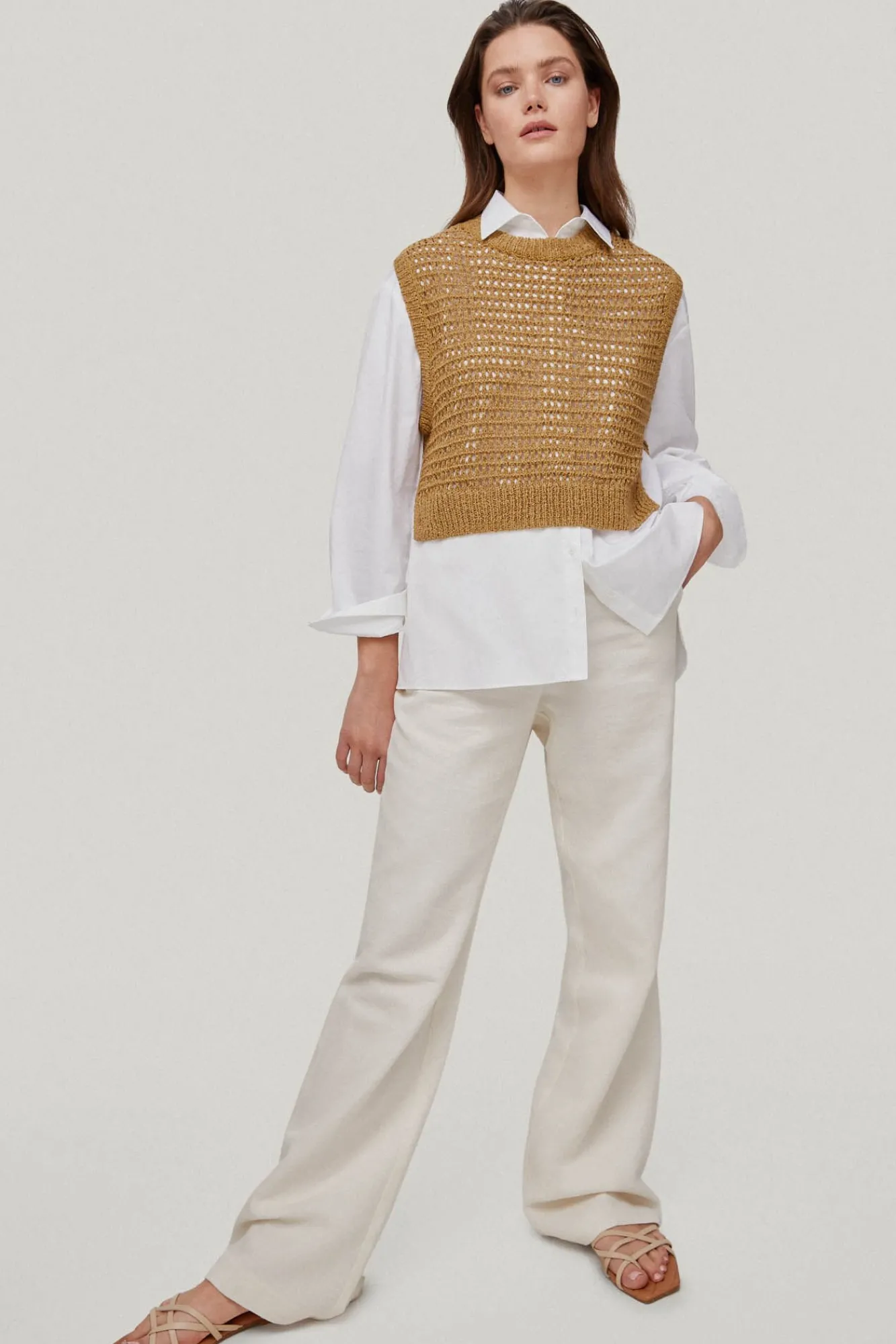 Cuello Chaleco Cintas Tricot^Pedro del Hierro Sale