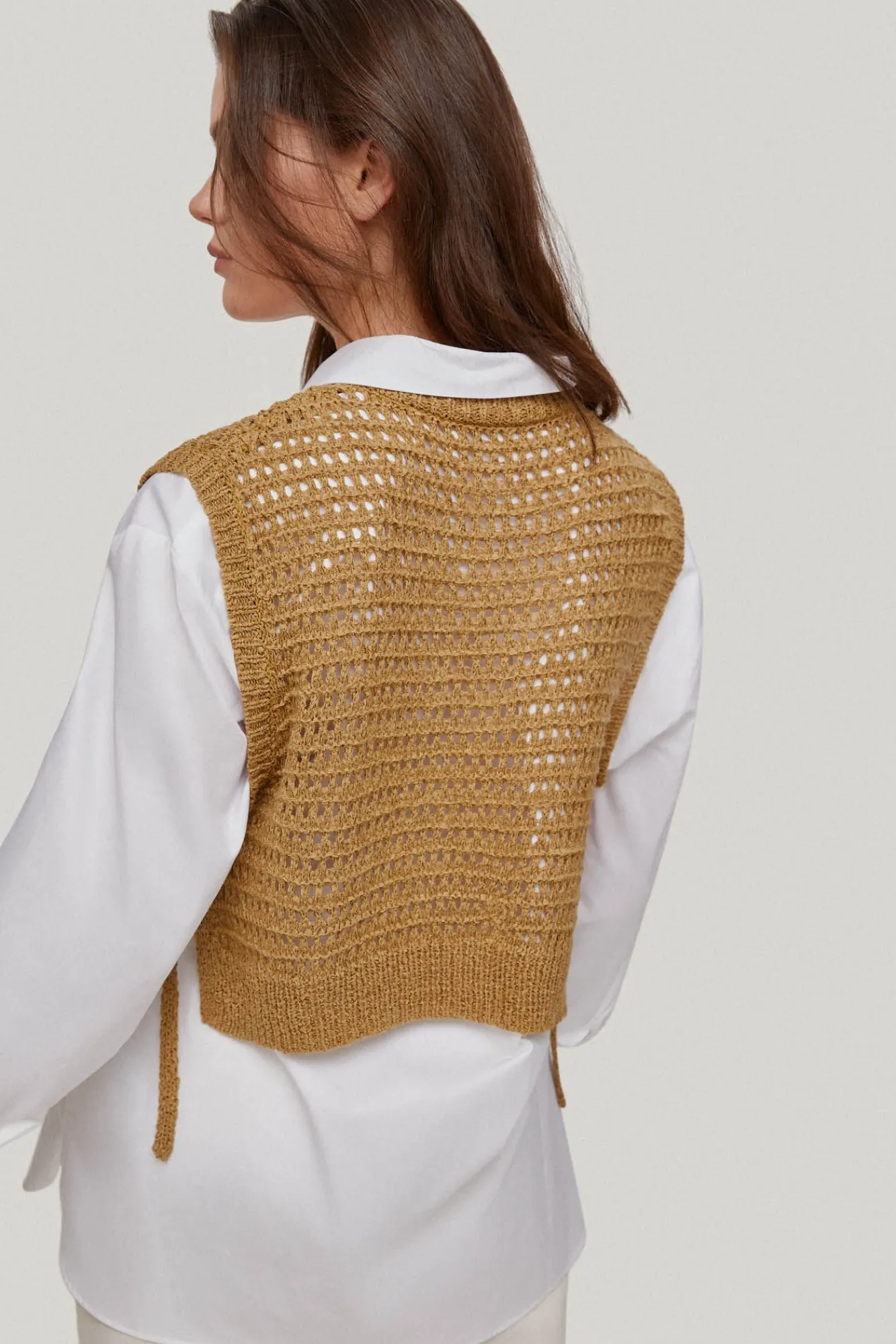 Cuello Chaleco Cintas Tricot^Pedro del Hierro Sale