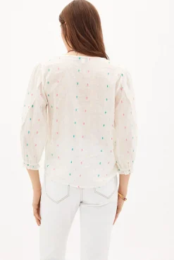 Duna Blusa Romantica De Algodon^Hoss Intropia Cheap