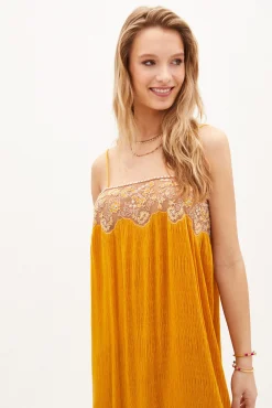 Edna. Vestido Midi Plisado^Hoss Intropia Cheap