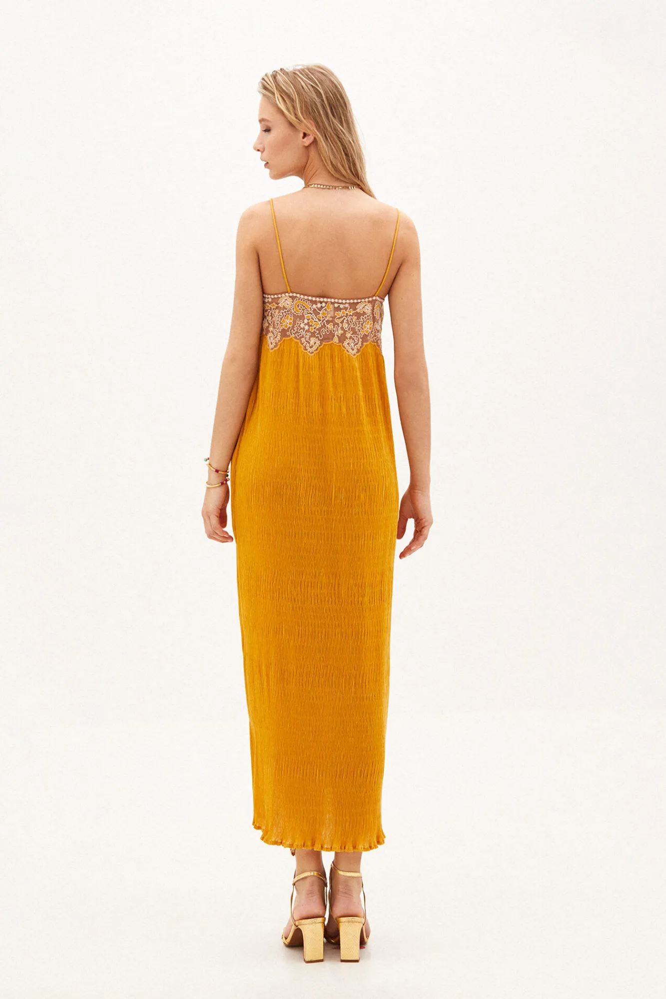 Edna. Vestido Midi Plisado^Hoss Intropia Cheap