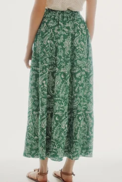 Falda Midi Estampada^Slowlove Best Sale
