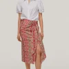 Falda Pareo Estampada^Pedro del Hierro Sale