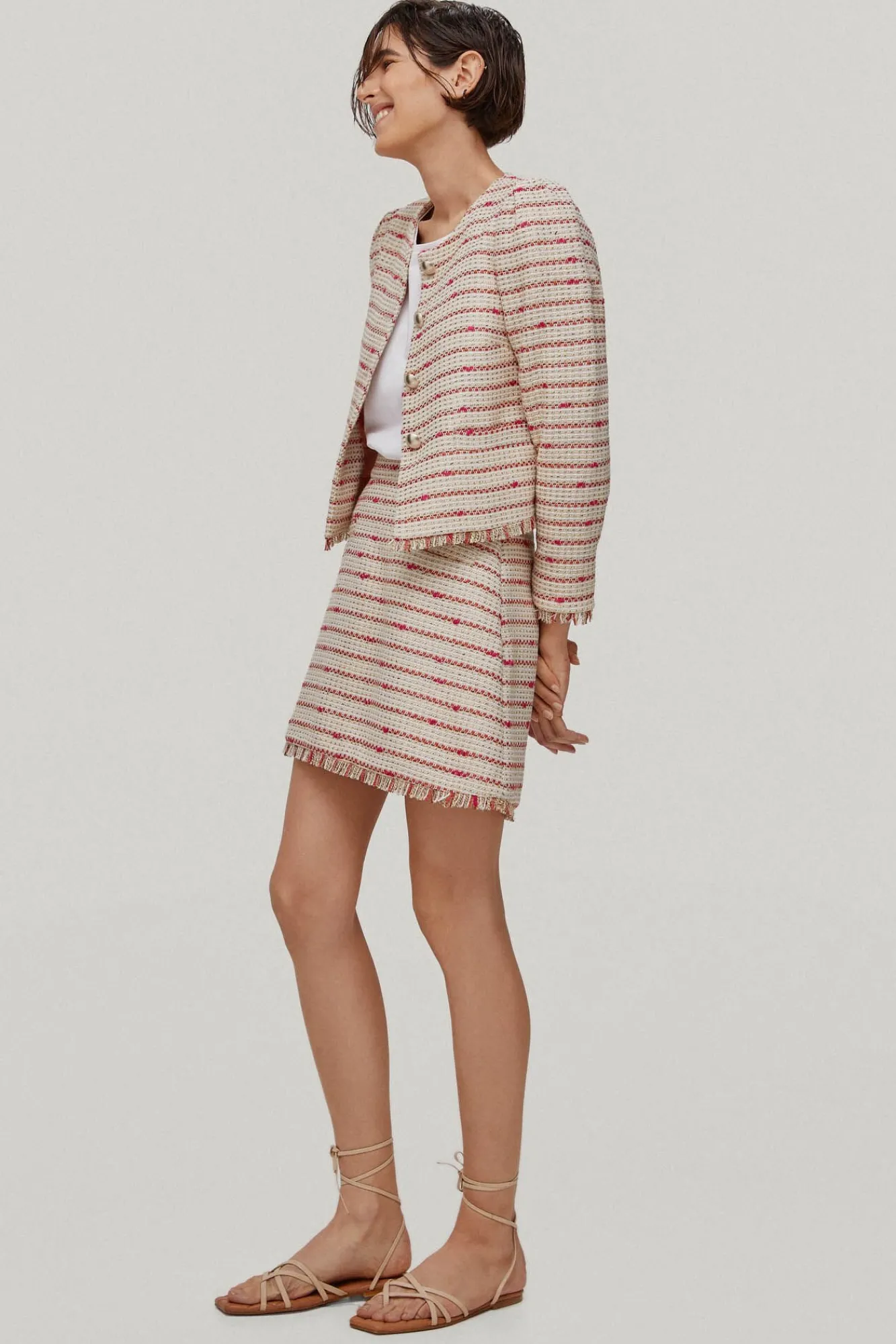 Falda Tweed Mini^Pedro del Hierro Sale