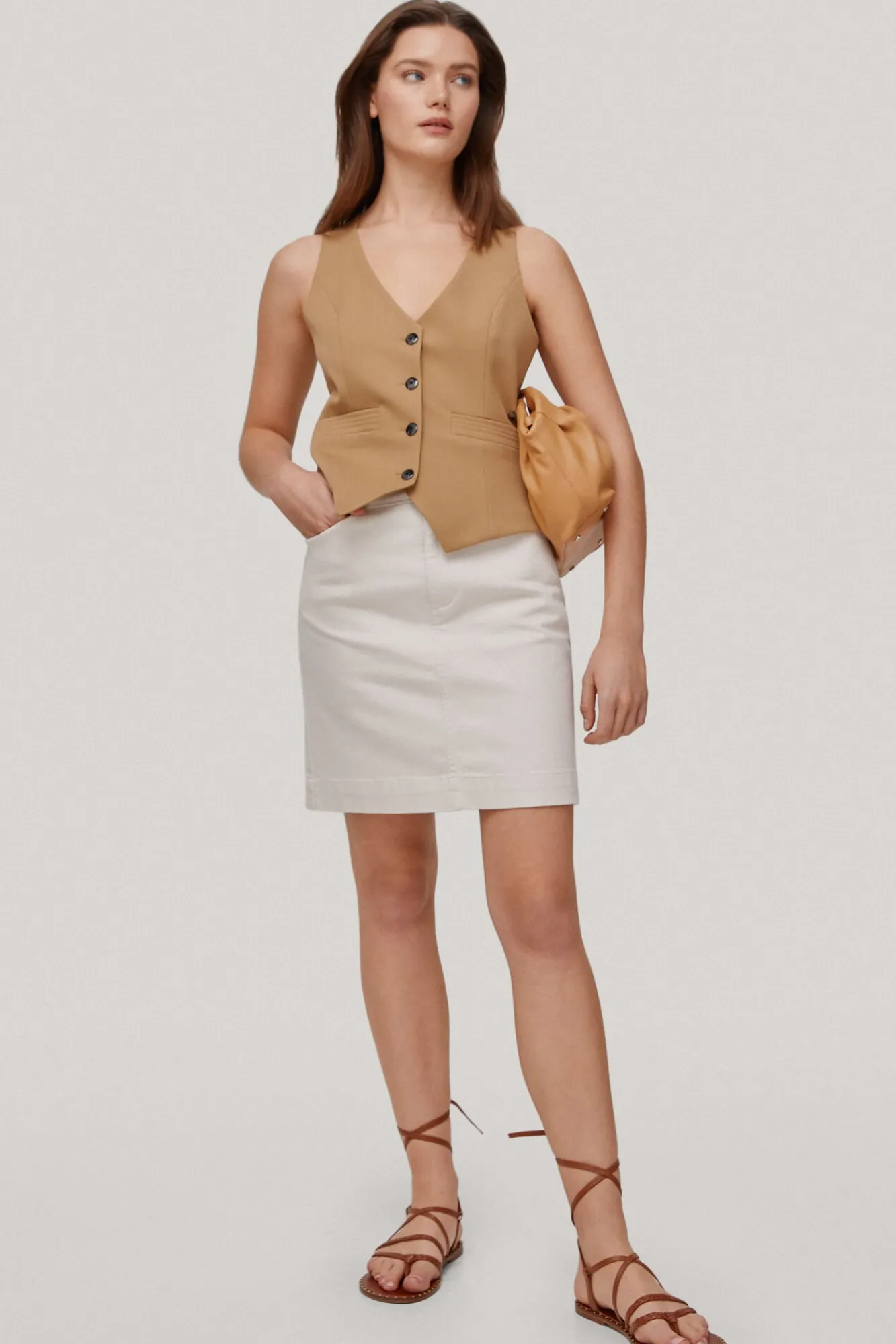 Falda Vaquera^Pedro del Hierro Cheap