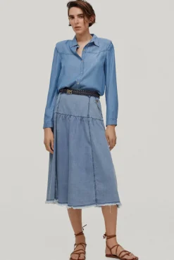 Falda Vaquera^Pedro del Hierro Hot