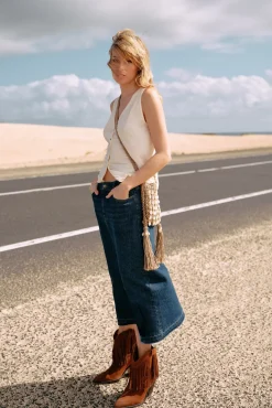 Falda Vaquera Larga^Slowlove Discount