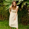 Fatima. Vestido Midi Bordado Suizo^Hoss Intropia Best Sale