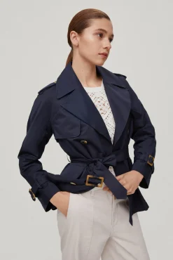 Gabardina Corta Cinturon^Pedro del Hierro Outlet
