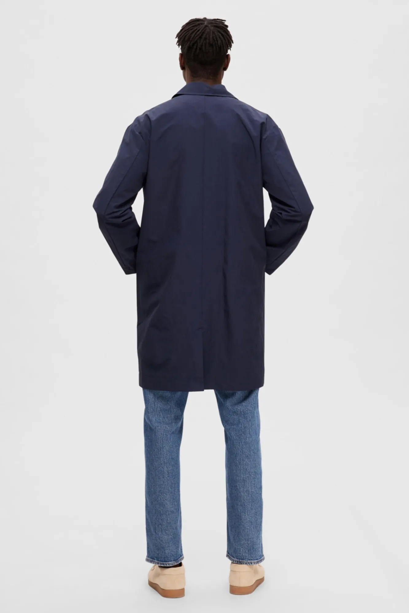 Gabardina Impermeable De Algodon Organico^Selected Store