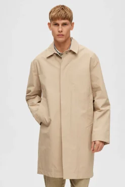 Gabardina Impermeable De Algodon Organico^Selected Discount