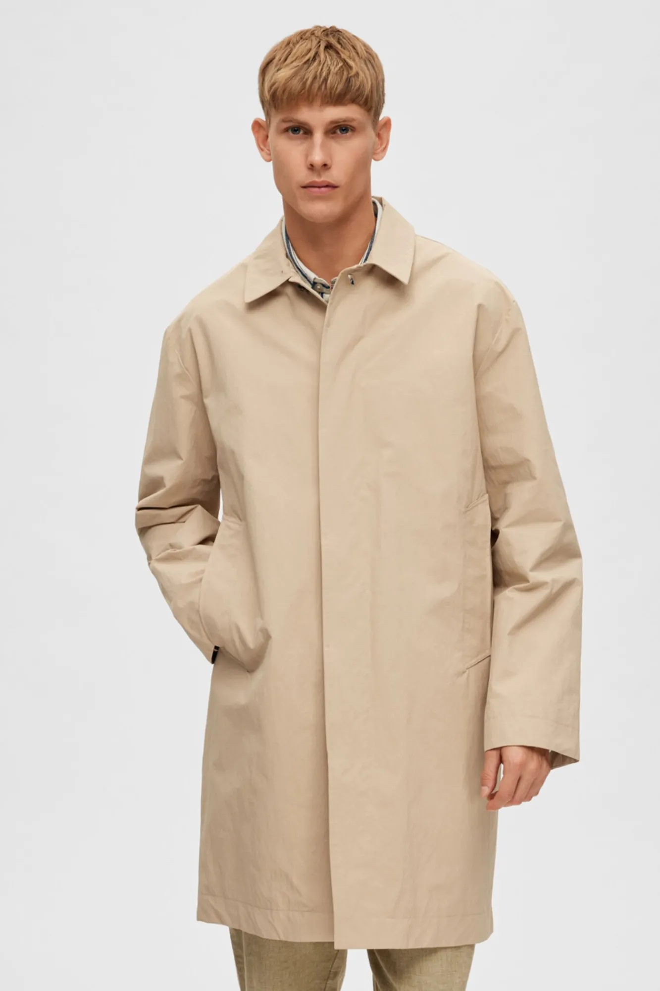 Gabardina Impermeable De Algodon Organico^Selected Discount
