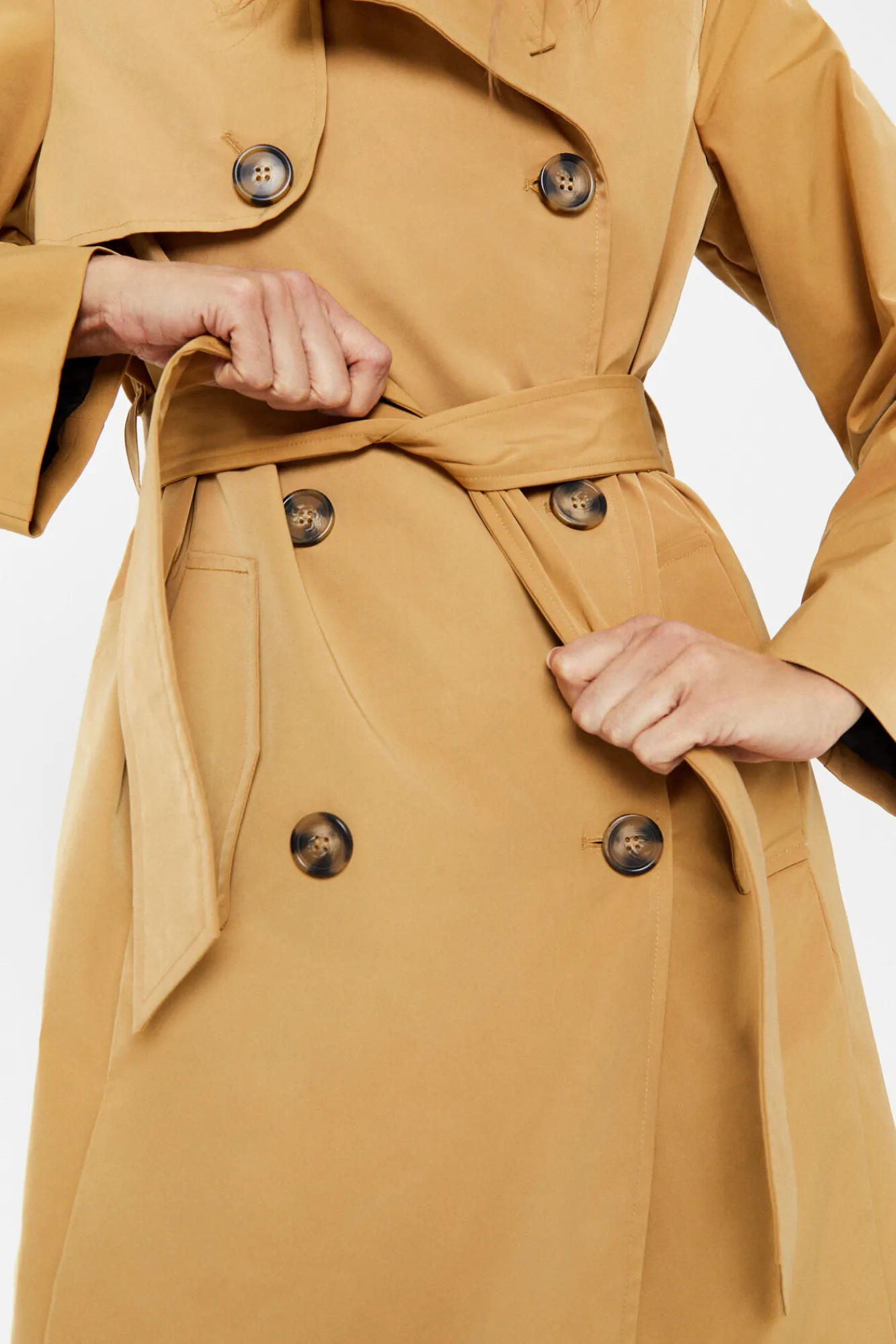 Gabardina Larga Waterrepelent^Cortefiel Store
