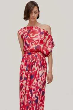Gabriela. Falda Midi Estampada^TFP by Tamara Falco Shop