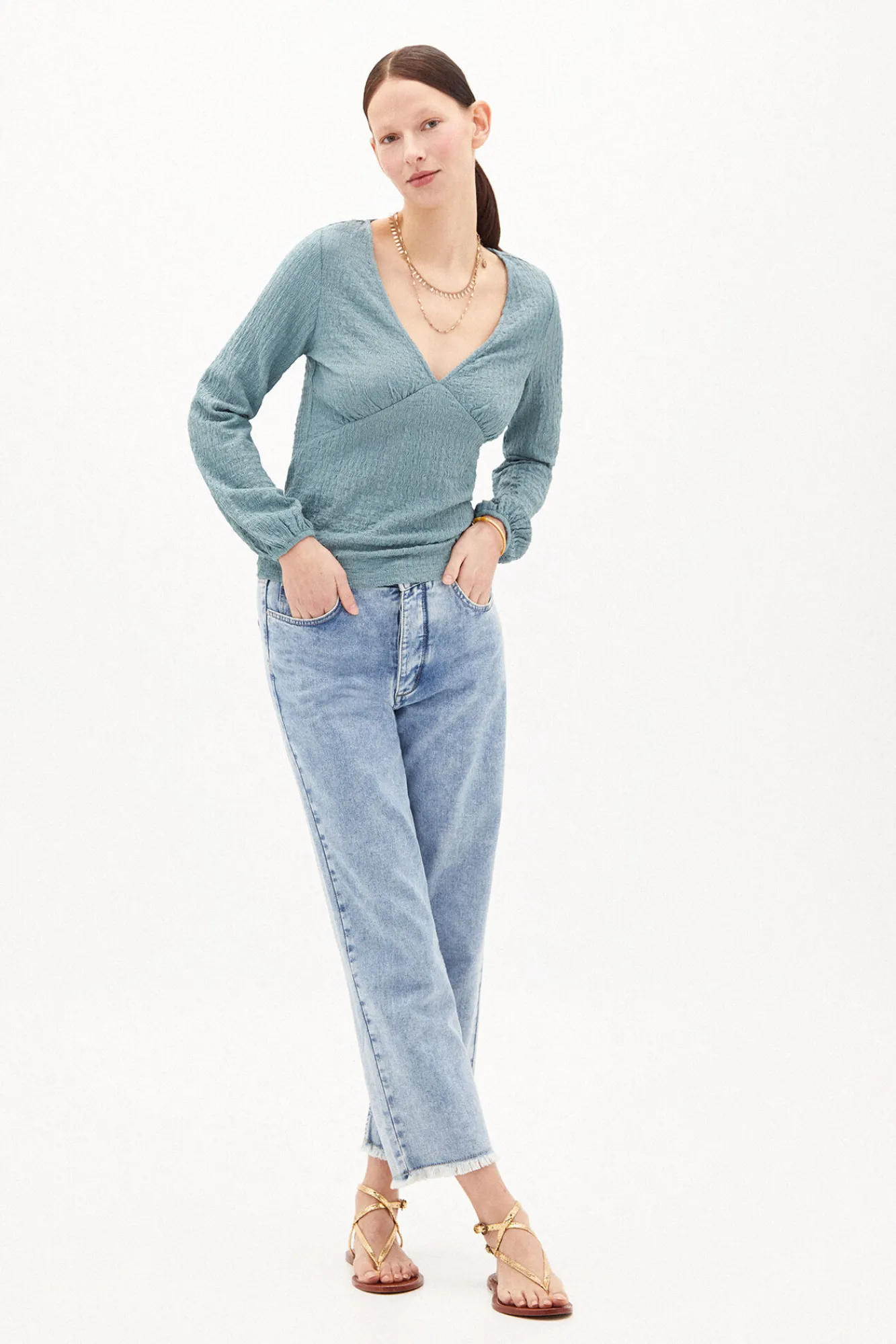 Gadea Camiseta Con Textura^Hoss Intropia Best Sale