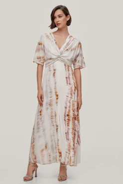 Garza.Vestido Nudo Estampado^TFP by Tamara Falco Store