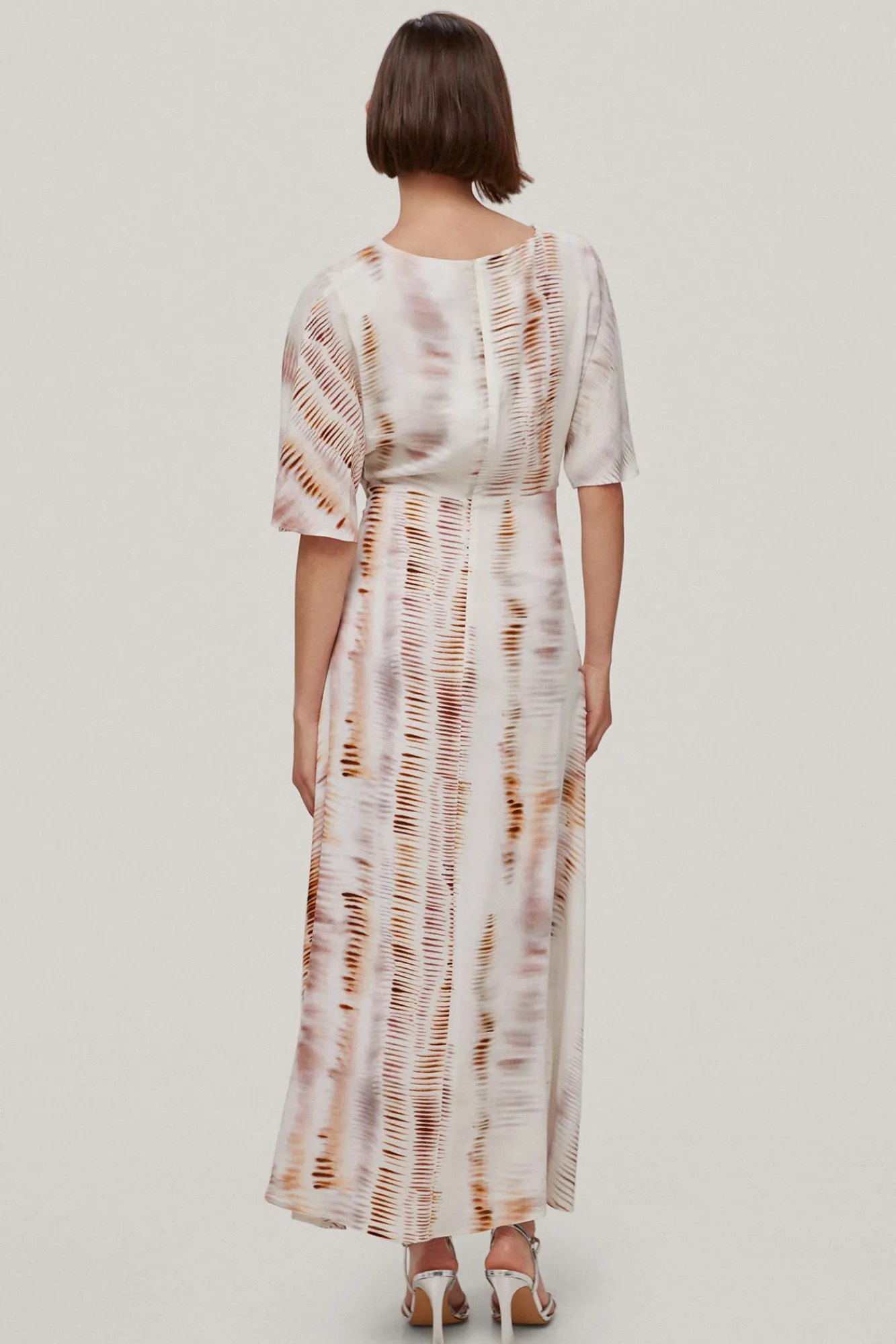 Garza.Vestido Nudo Estampado^TFP by Tamara Falco Store