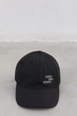 Gorra Negra Tecnica Logo Reflectante^Dash and Stars Store