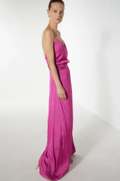 Grosella Vestido Largo Espalda Descubierta^Hoss Intropia Best