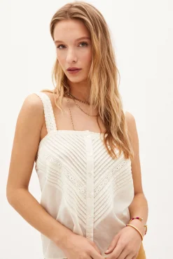 Indra. Top De Algodon Romantico^Hoss Intropia Cheap