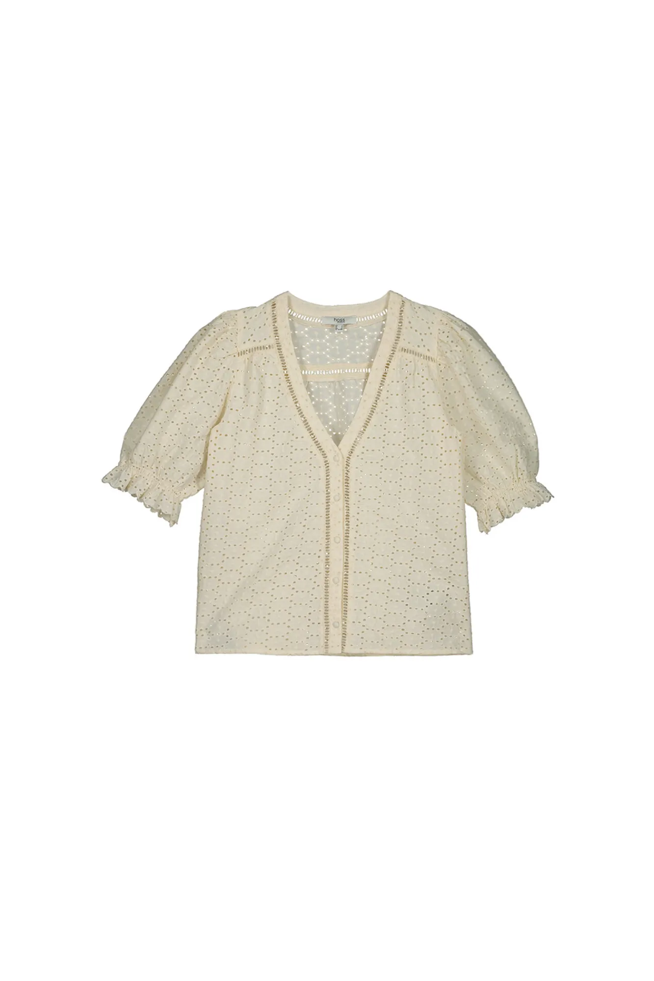 Ines Camisa Algodon Bordado Ingles^Hoss Intropia Best