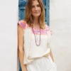 Irena. Blusa De Algodon Bordada^Hoss Intropia Cheap