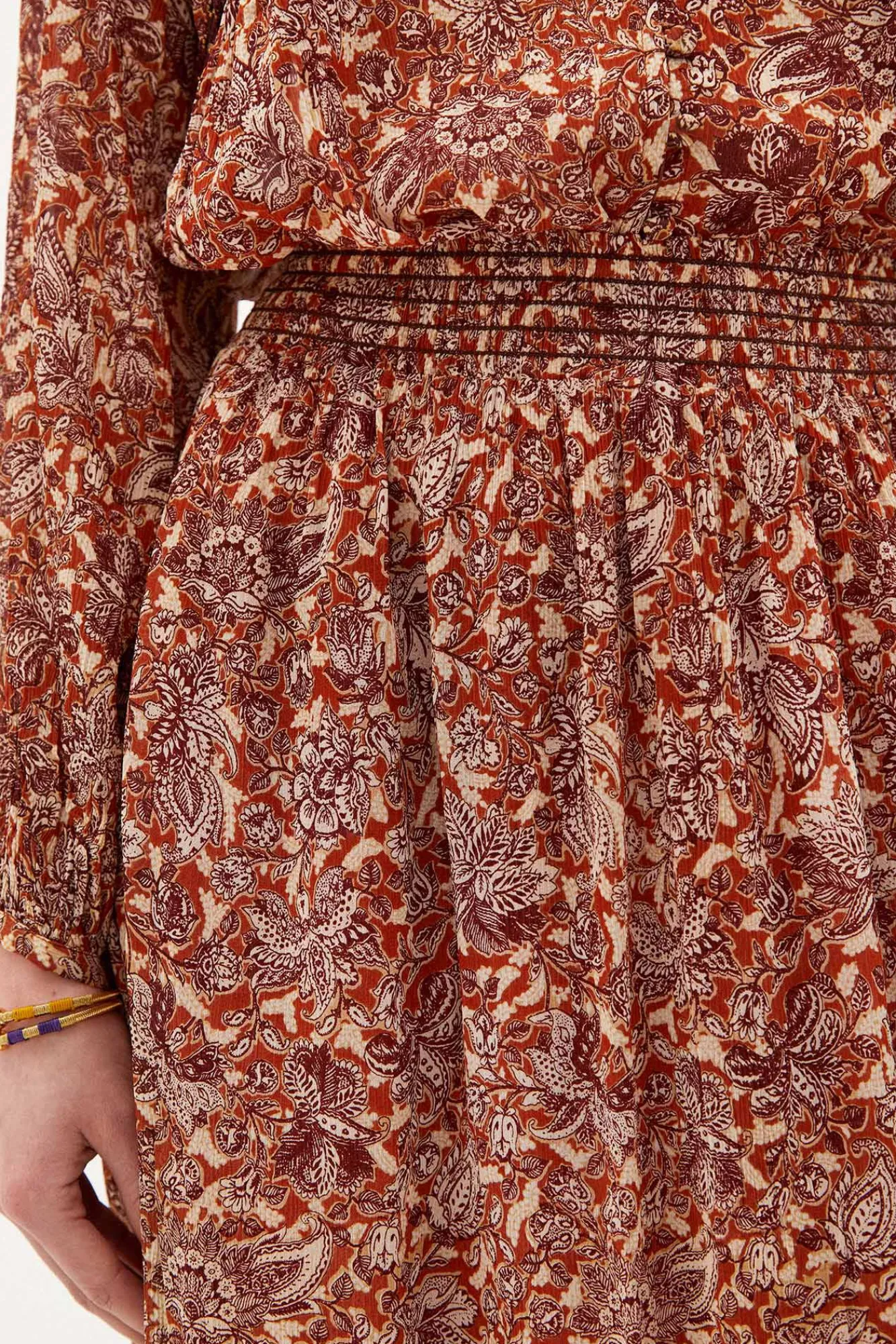 Iria Falda Midi Estampada^Hoss Intropia Shop