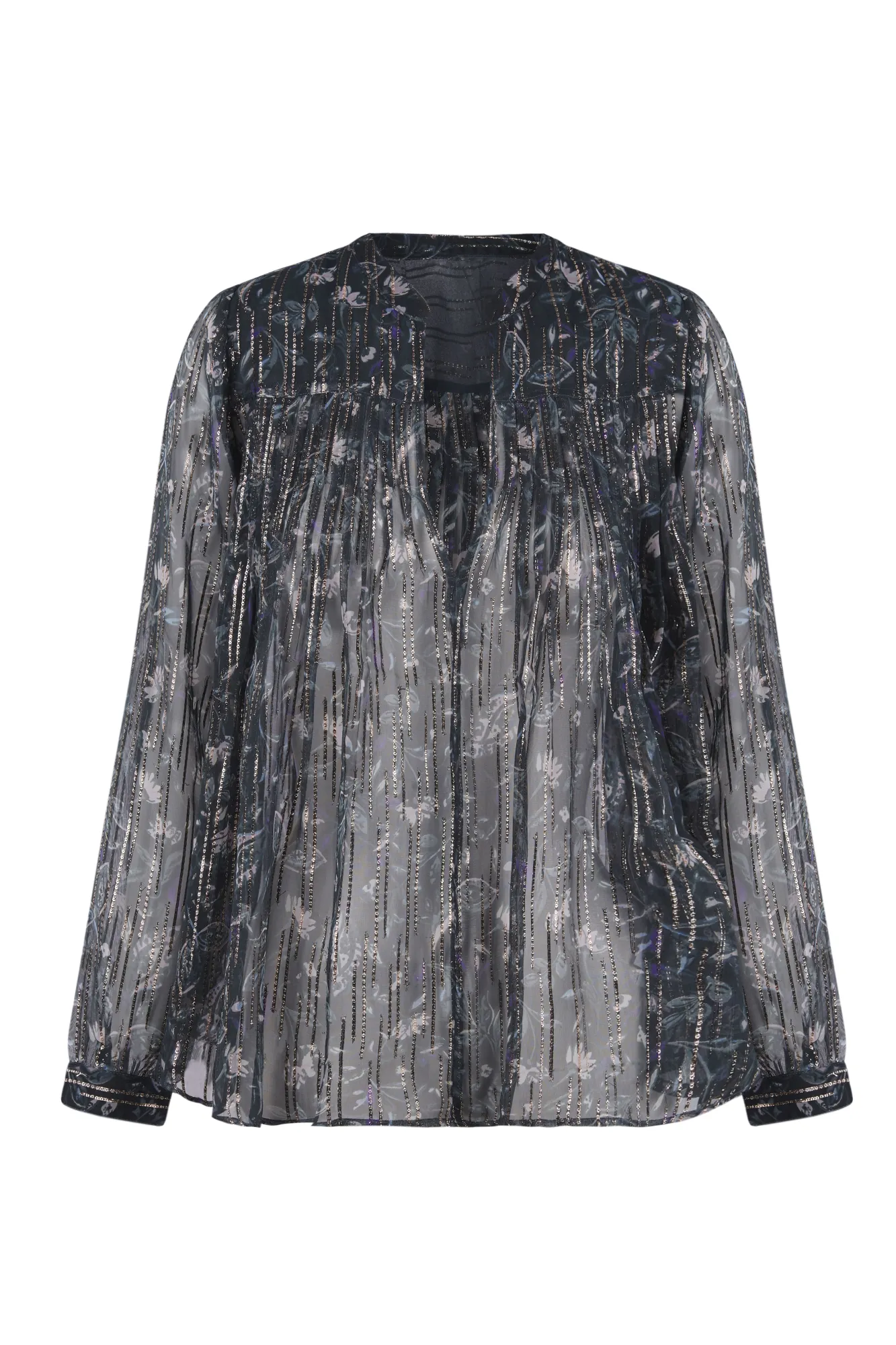 Irina Blusa Estampada Con Lurex^Hoss Intropia Hot