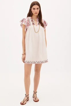 Isabella Vestido Corto Bordado^Hoss Intropia Cheap