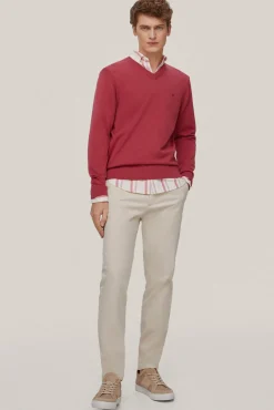 Jersey Algodon Cuello Pico Basico^Pedro del Hierro Best