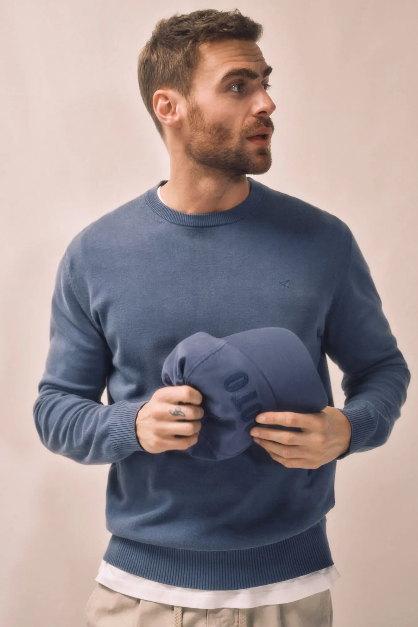 Jersey Cuello Redondo Algodon^Ooto Clearance
