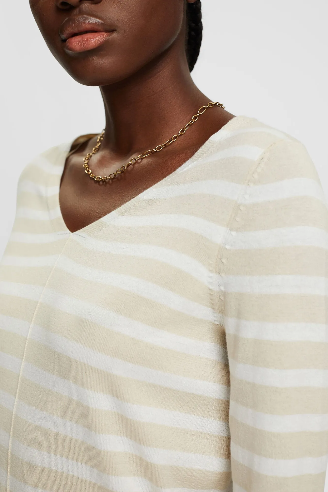 Jersey De Punto Rayas Algodon^Esprit Flash Sale