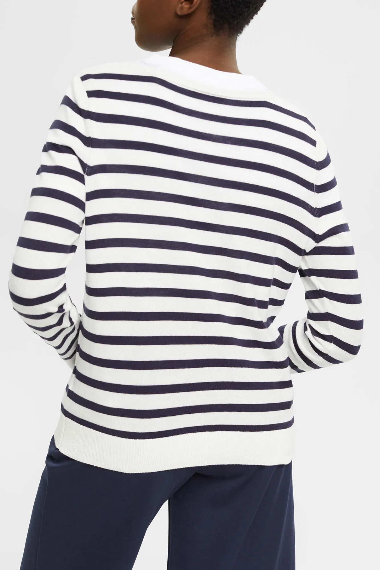 Jersey De Punto Rayas Algodon^Esprit Best