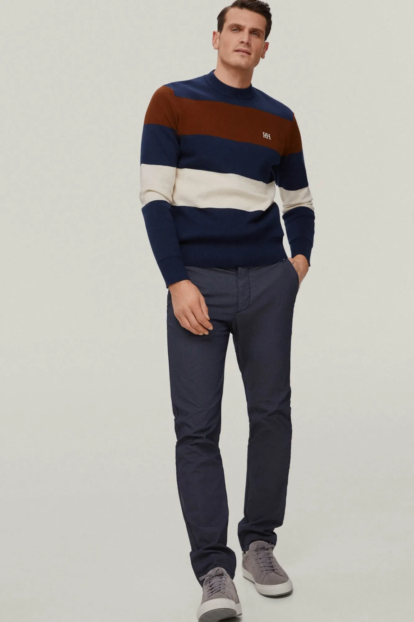 Jersey De Rayas Anchas Cuello Redondo^Pedro del Hierro Best Sale