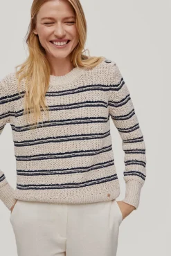 Jersey De Rayas Boton Joya^Pedro del Hierro Outlet