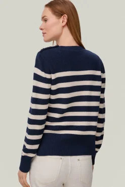 Jersey De Rayas Con Boton Joya^Pedro del Hierro Online