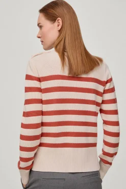 Jersey De Rayas Con Boton Joya^Pedro del Hierro Cheap