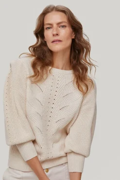 Jersey Manga Abullonada Con Efecto Hombrera^Pedro del Hierro Fashion