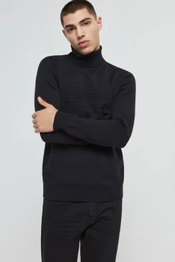 Jersey Manga Larga Cuello Vuelto^HUGO Fashion