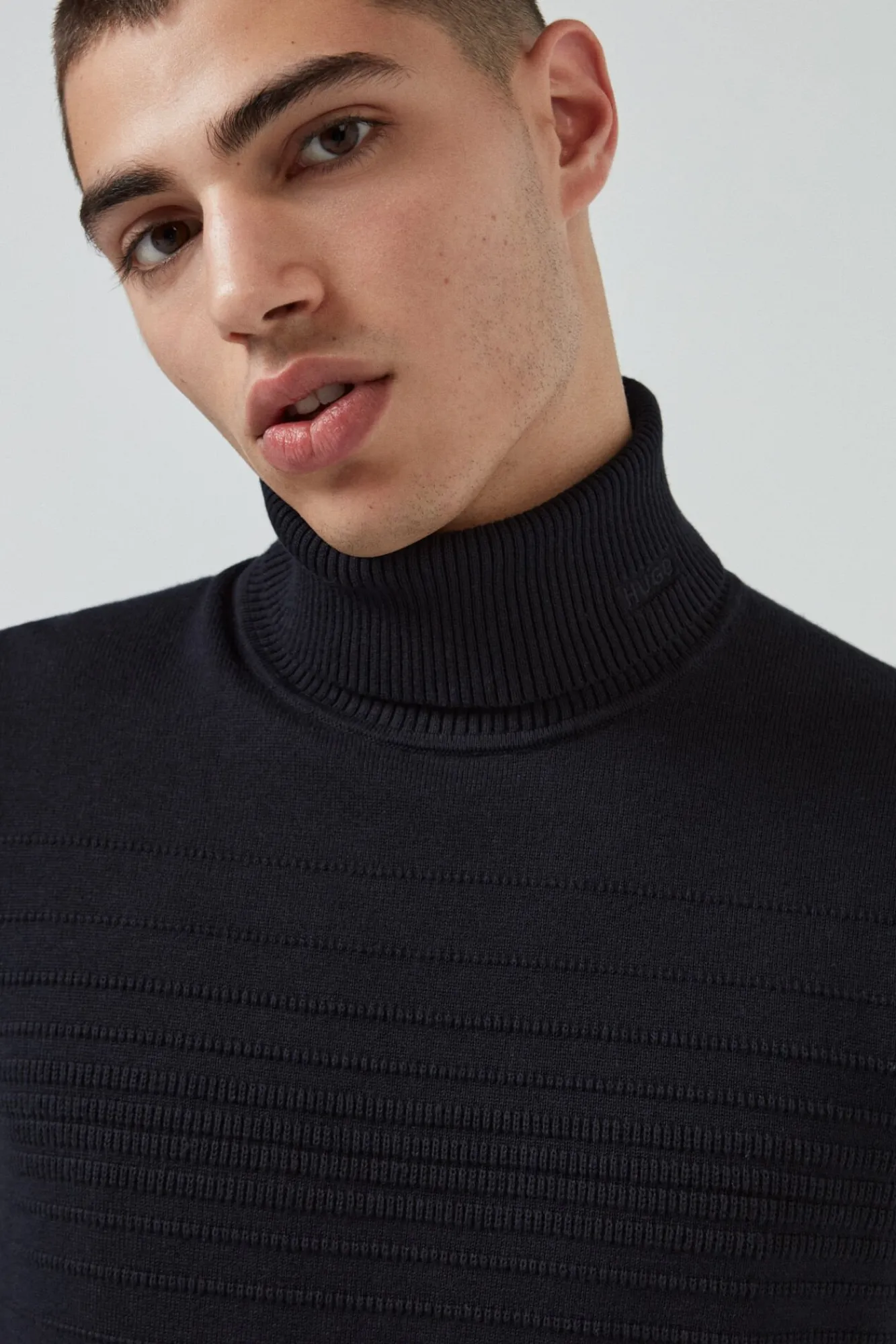 Jersey Manga Larga Cuello Vuelto^HUGO Fashion