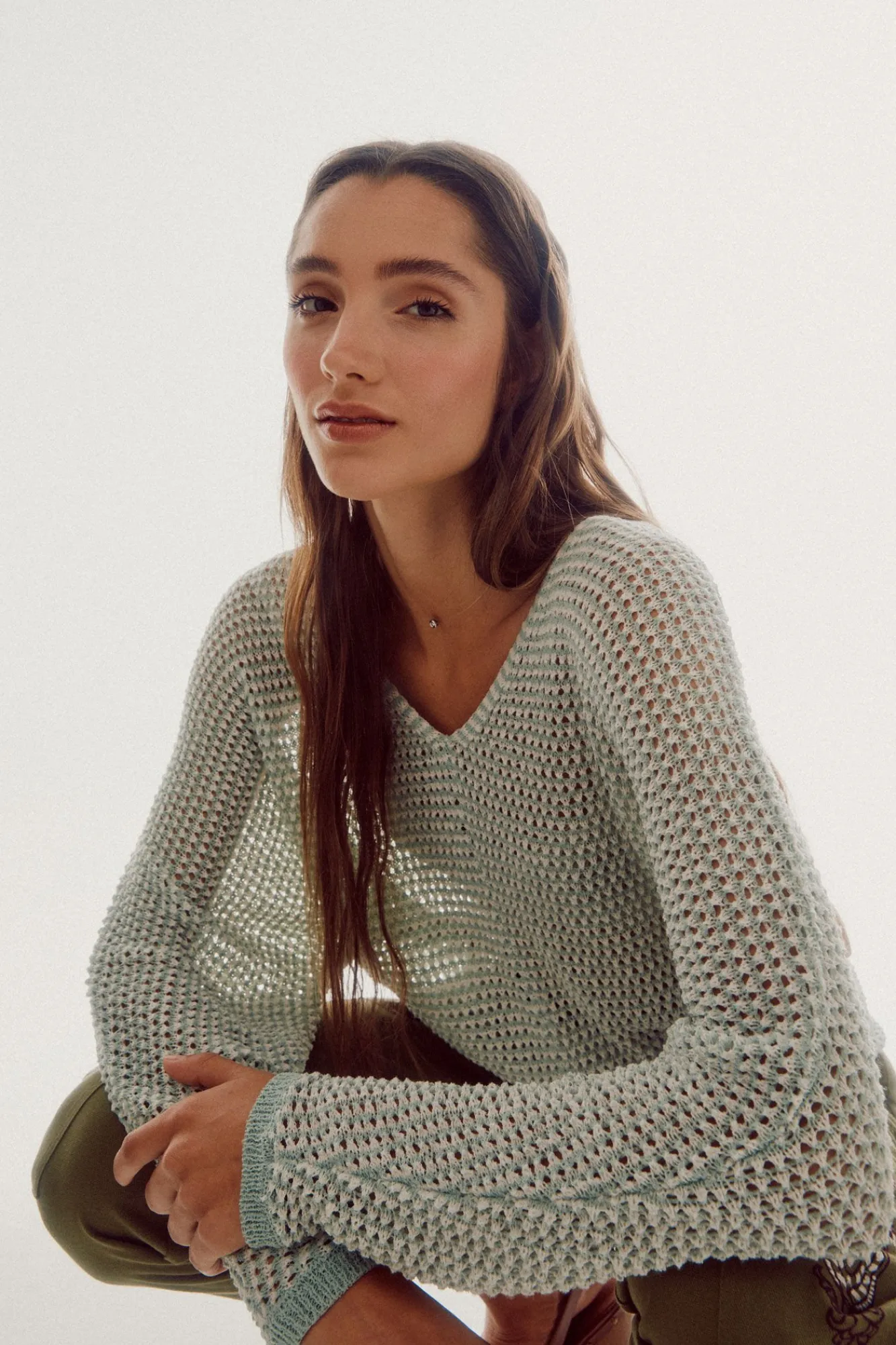 Jersey Punto Calado Bicolor^Slowlove Outlet